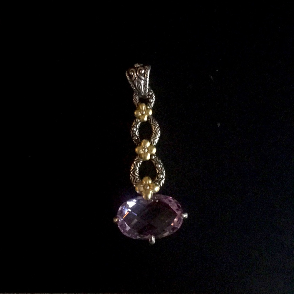 Barbara Bixby amethyst enhancer